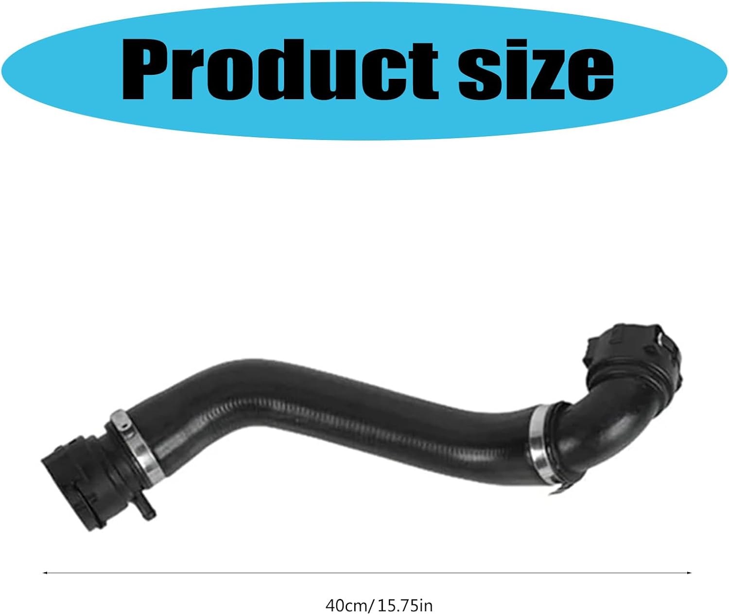 Water Radiator Coolant Upper Hose for E81 E87 17127521361 Replacement Car Engine Cooling Systems Radiator Hose Pipe