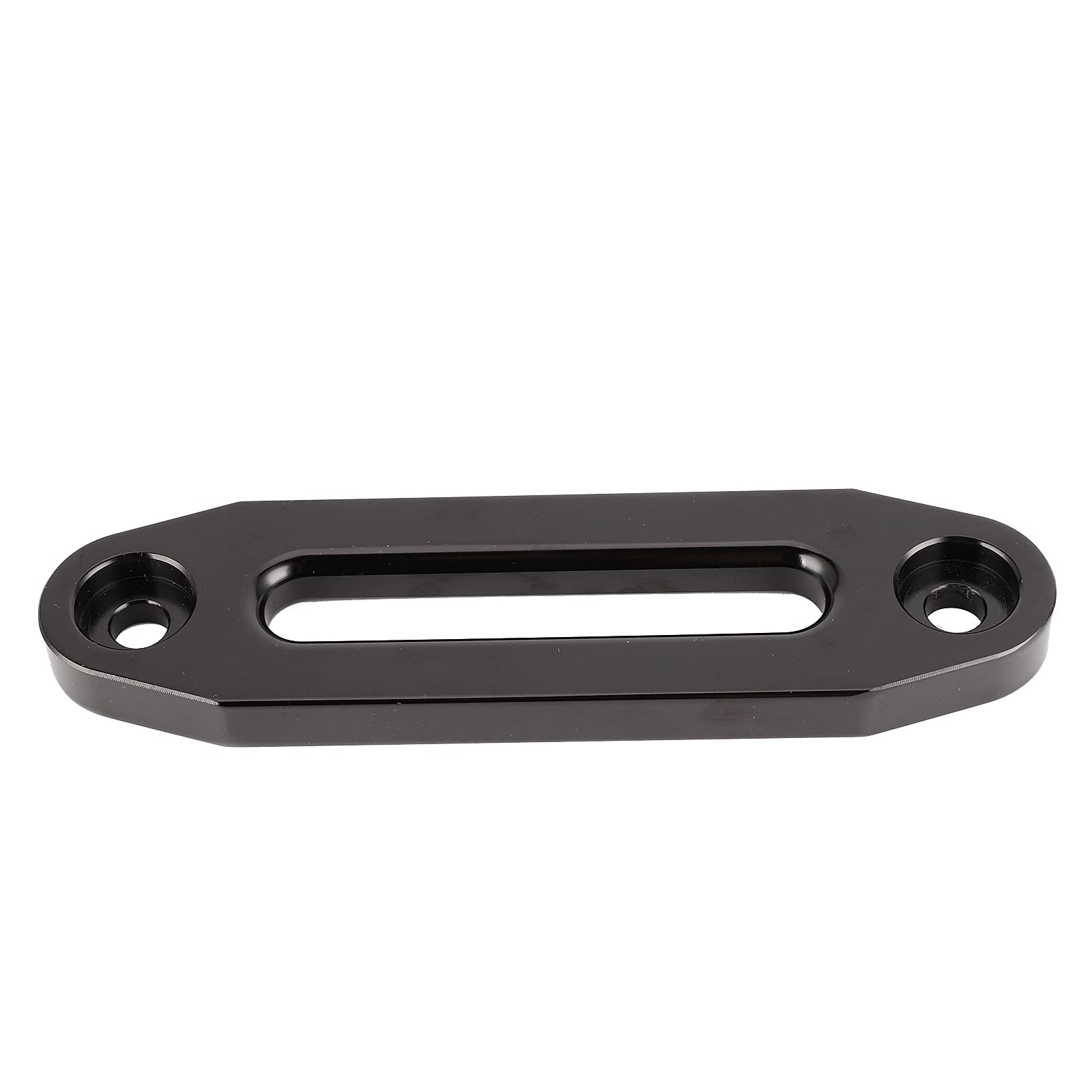 6in Black Aluminum Hawse Fairlead for Winch Rope 35005500lbs OffRoad Vehicle Accessory