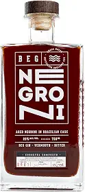 BEG - Aged Negroni 750ml – Envelhecido em Barris de Amburana (Cerejeira) - Pronto para Servir - Notas de Canela e Baunilha - Receita Clássico no Nome, Inédito no Sabor - Mais Aroma e Sabor