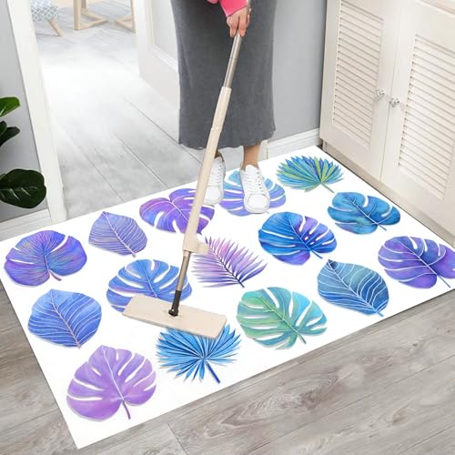 Tapis aquarelle de qualité supérieure lavable avec dos antidérapant