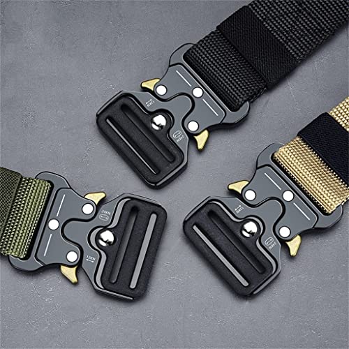 Ceinture Tactique TUSHI Homme – Nylon, Boucle Alliage, Multifonction (neuf Avec étiquettes)