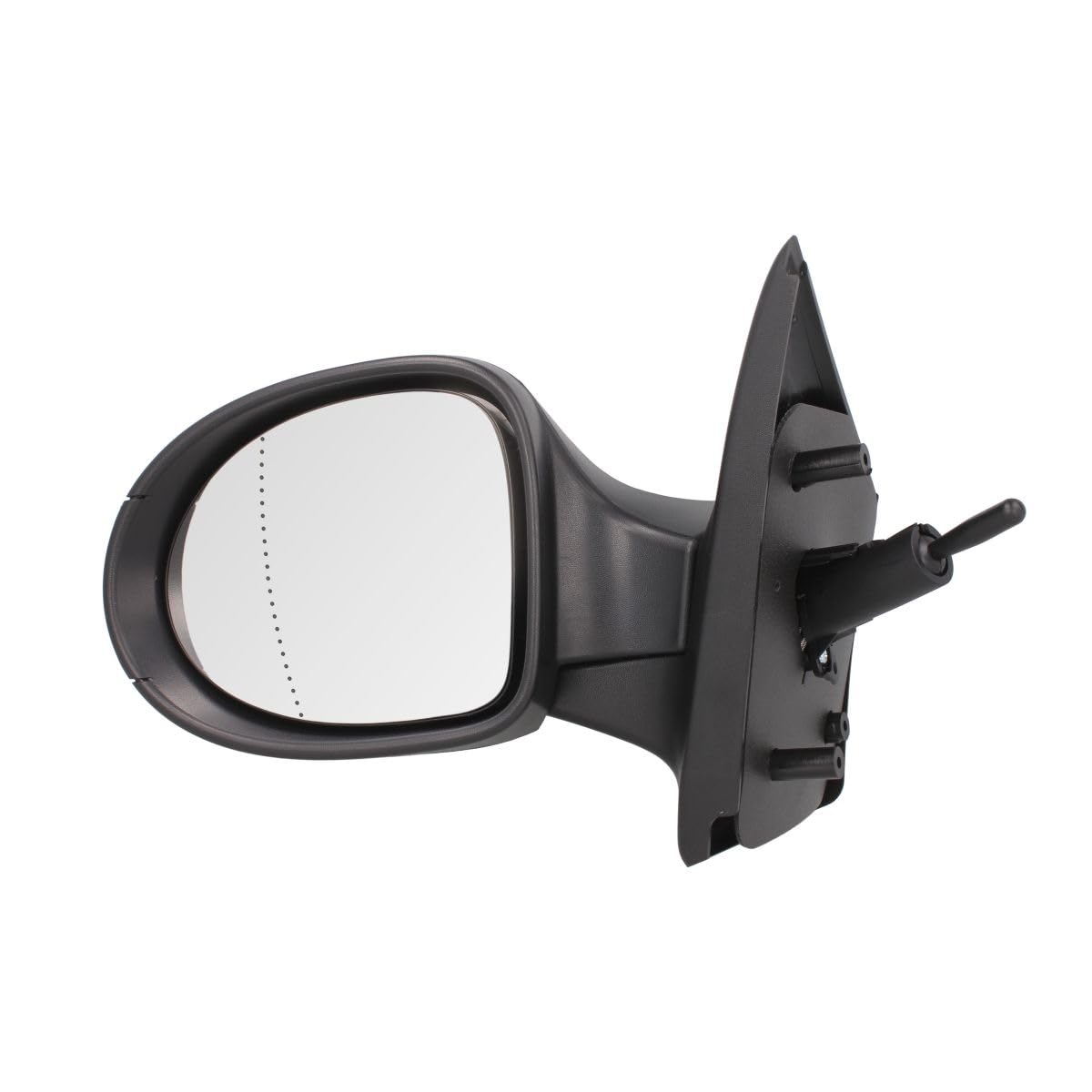 BLIC 5402-09-2002219P Espejo retrovisor asférico izquierda Compatible con RENAULT Twingo 2 CN0 Twingo 1 Furgoneta/Hatchback S06 Symbol/Thalia 2 LU Thalia 3 L8