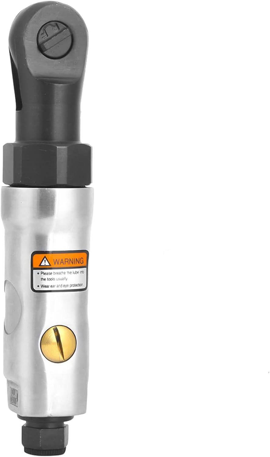 Honio Air Impact Wrench, 250rpm Air Ratchet Wrench 1/4 Inch Professional Mini for Maintenance for Repair(1/4″ square head)