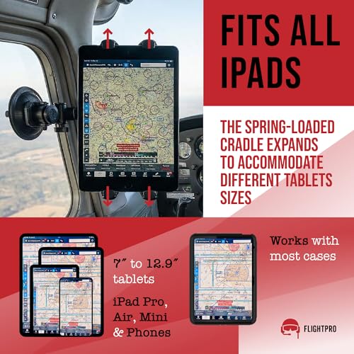 Montura ProAviator para iPads con Succión para Aviación miniatura 7