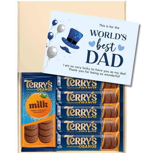 Chocohugs Terrys Orange Chocolate Gift Box for Father/Dad