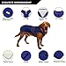 MIGOHI Reflective Waterproof Windproof Coat for Dogs - Cold Weather - Warm Dog Jacket - Reversible Stormguard Winter Vest - Small to Large Sizes (Navy, XL)