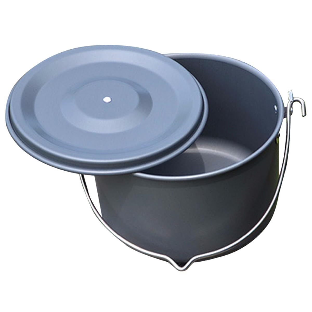 Pot suspendu de camping ustensile portable pique-nique plein air - 8
