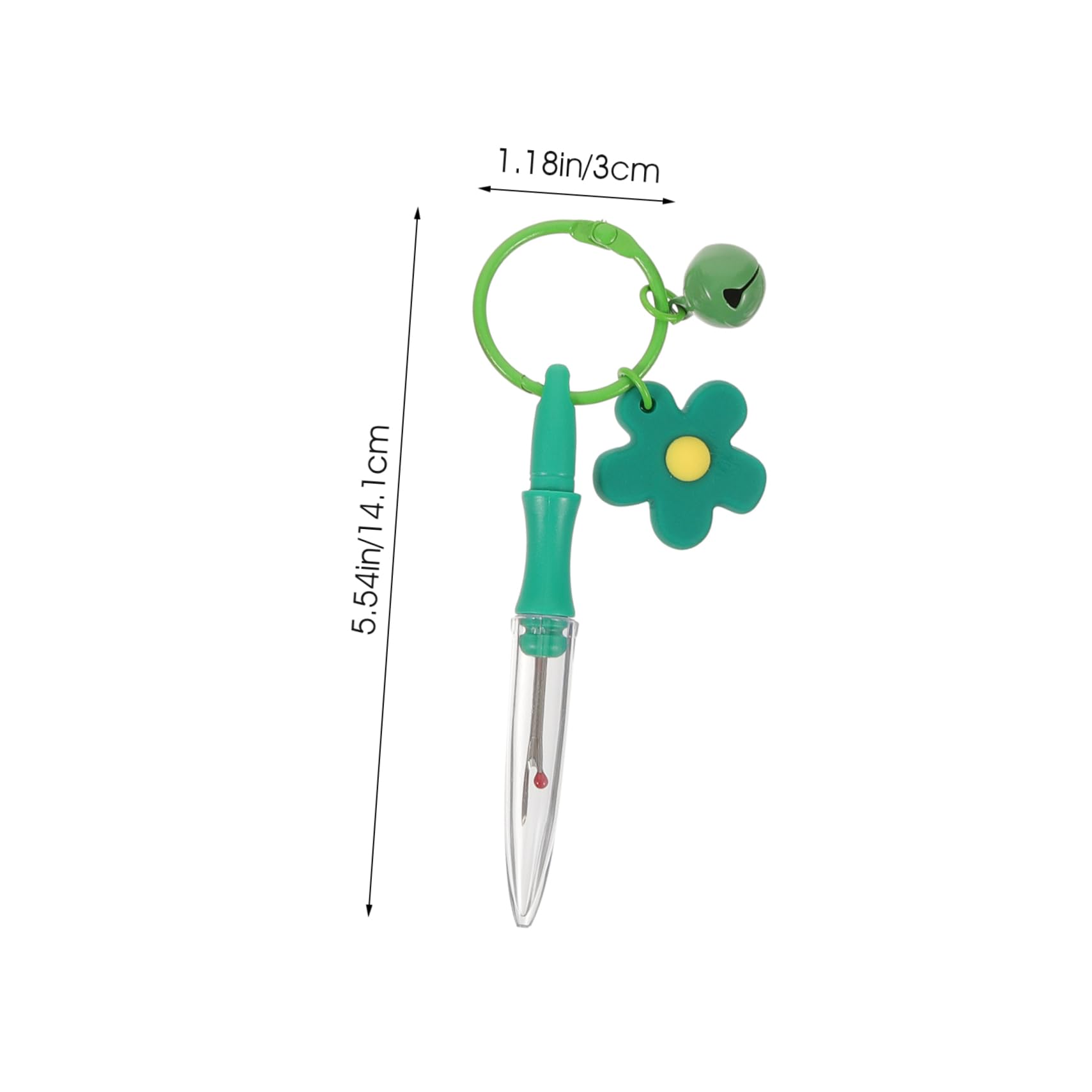 IWOWHERO Stitch Remover Keychain 3 in 1 Sewing Kit Small Seam Ripper Thread Sewing Embroidery Tools