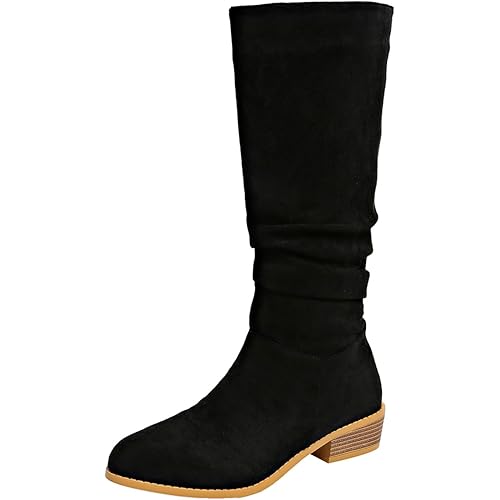 Women's Ankle Boots & Booties Western Stitched Pointe Toe Comfortable Ankle Wedge Booties Western Cowboy Boots