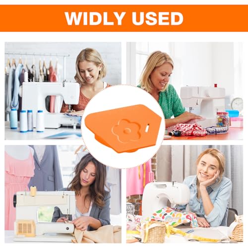 TOOVREN Guia de costura magnética de 2 peças para máquina de costura, guia de bainha de costura magn