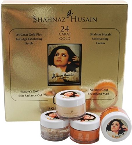 Shahnaz Husain gold facial kit specially for woman's 40 g (Set of 4)