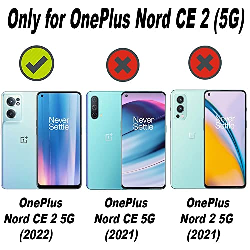 Image of COVERBLACK Rubber Back Cover for 1+ Nord CE 2 (2nd Gen) - Transparent