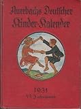  Auerbach\'s Deutscher Kinder-Kalender auf das Jahr 1931.
