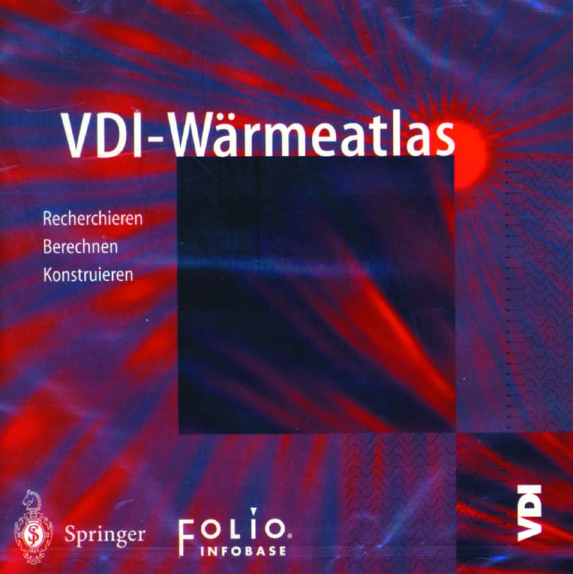 CD-ROM VDI-Wärmeatlas: Recherchieren, Berechnen, Konstruieren (VDI-Buch)
