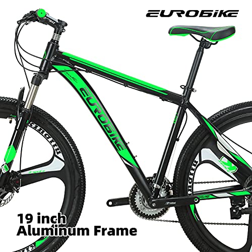 Image of 29 Inch Aluminum Mountain Bike,19 Inch Frame 21 Speed Bicycle, 29ER Bike, Lock-Out Suspension Fork MTB for Mens