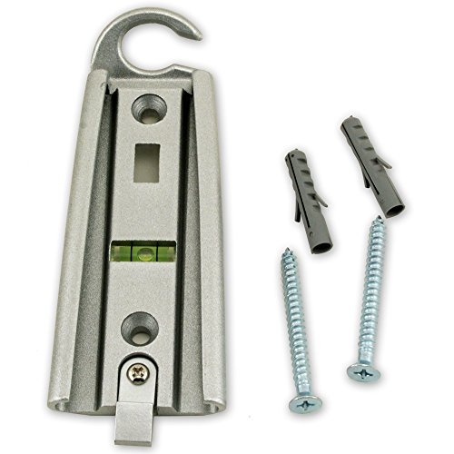 Ready America Strong Arm Removable LCD TV Wall Mount, Travel Accessories for RV, Camper, Truck, Dual-Locking Mounting Stations, Tilts, Pans, & Extends, Earthquake, Fire, Flood Safety,Gray