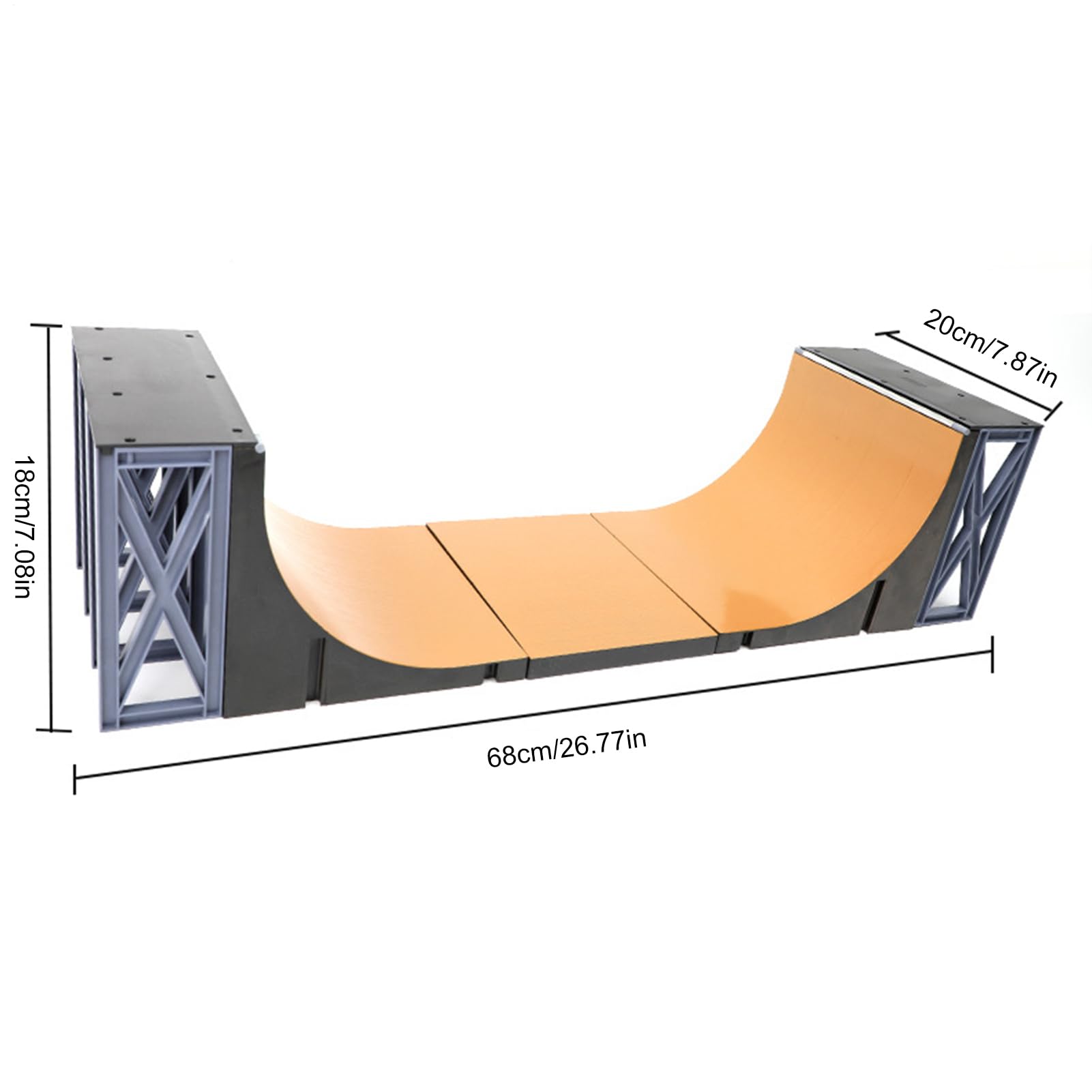 Générique Coffret Cadeau Skateboard – Mini Rampe à Doigts, kit de terrasse Portable, Pack de à Main, Parc de Skate créatif, Planche à Collectionner | Inspire l'imagination pour Les et Les adolesc