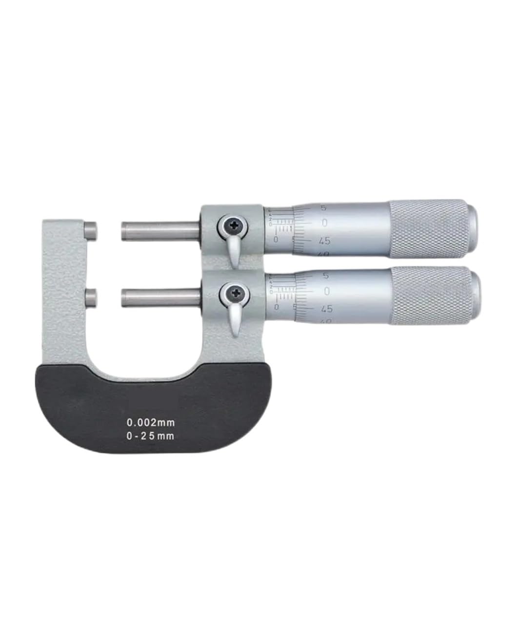 NURII 0.002mm Limit Micrometers Adjustable Gague, 0-25mm 25-50mm Outside Micrometer