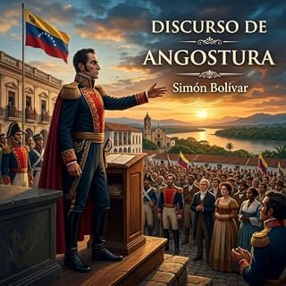 Diseño de la portada del título Discurso de Angostura