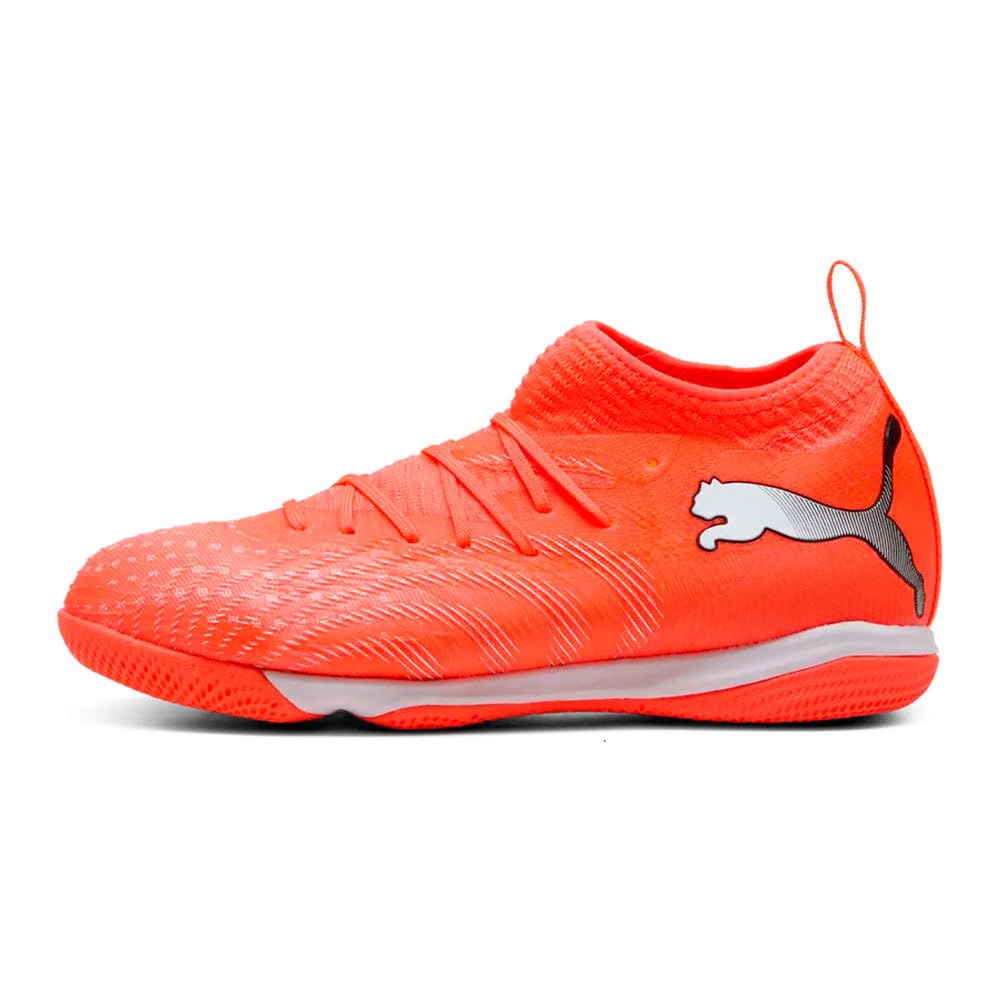 PUMA Unisex Kinder Future 9 Match It + Mid Jr Fussballschuh