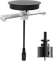 Vista 1 de NTW AirEnergy - Almohadilla de carga inalámbrica Qi con certificación WPC para muebles, instalación integrada, broca de sierra incluida. Funciona