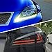 VLAND Led Headlights and Tail Lights Compatible with Lexus IS250 IS350 IS220d 2006-2012, ISF 2008-2014 (NOT Fit IS250C/ IS350C) Clear Headlamps+ Smoke Rear Lamp Assembly