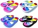 W-2101 Women's Sandal Rocking Wedge Platform Casual Flip Flop Thong Slipper Beach Shoes 4 Colors