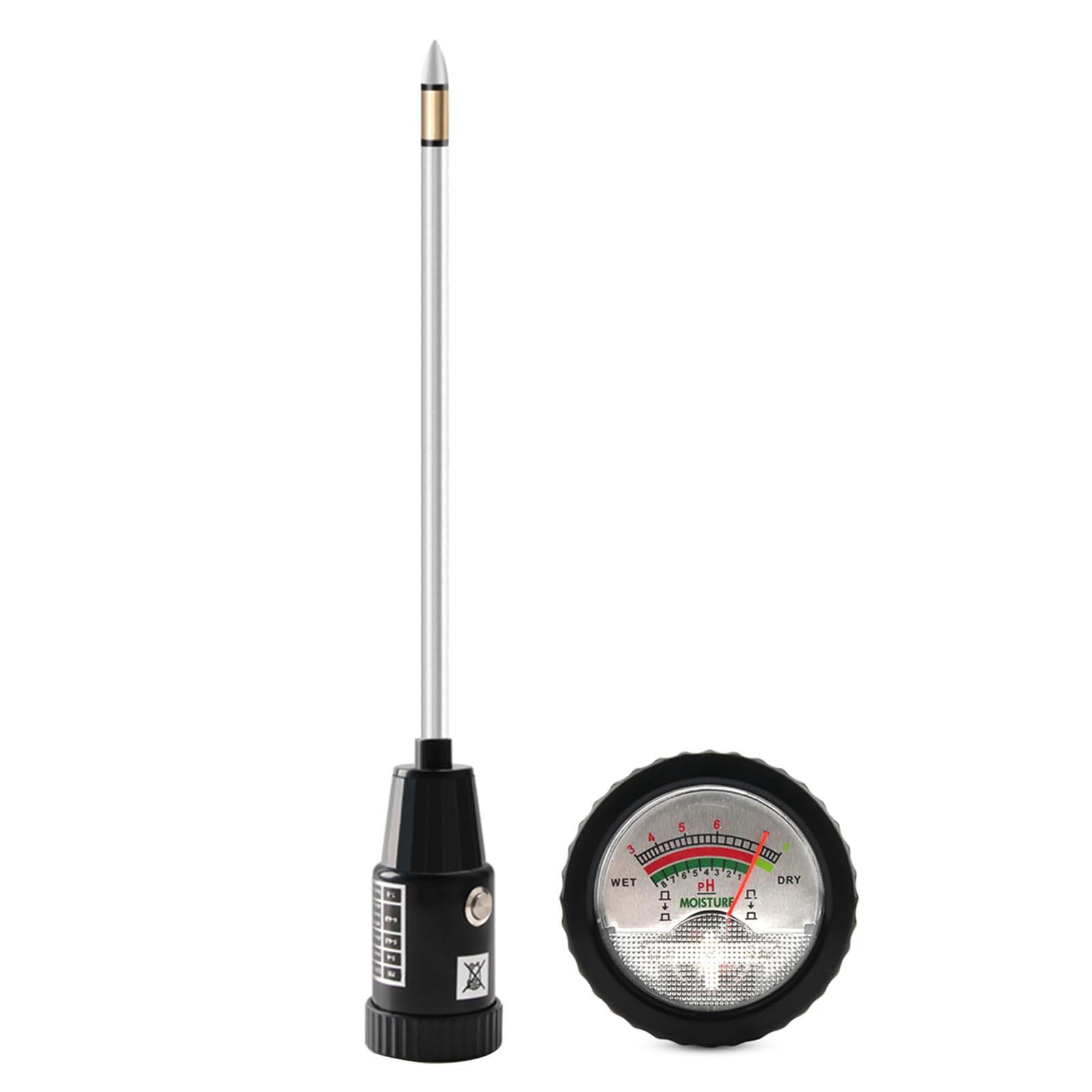 Efficient Soil Checker for Acidity Reading and Amount Great for Farms Greenhouses Plant Soil Tester