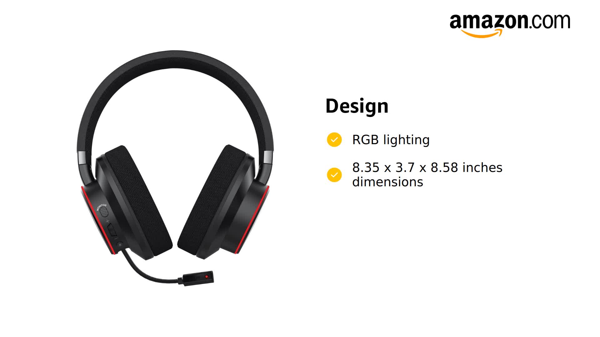 Amazon.com: Sound BlasterX H6 USB Gaming Headset with 7.1 Virtual