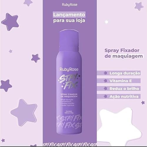 RUBY ROSE Spray Fixador de Maquiagem Stay Fix HB323