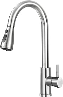 Kitchen Faucet with Pull Down Sprayer, 3-Modes Sprayer