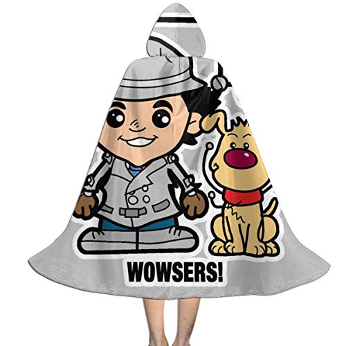 KUKHKU Lil Inspector Gadget - Capa unisex con capucha para niños, para...
