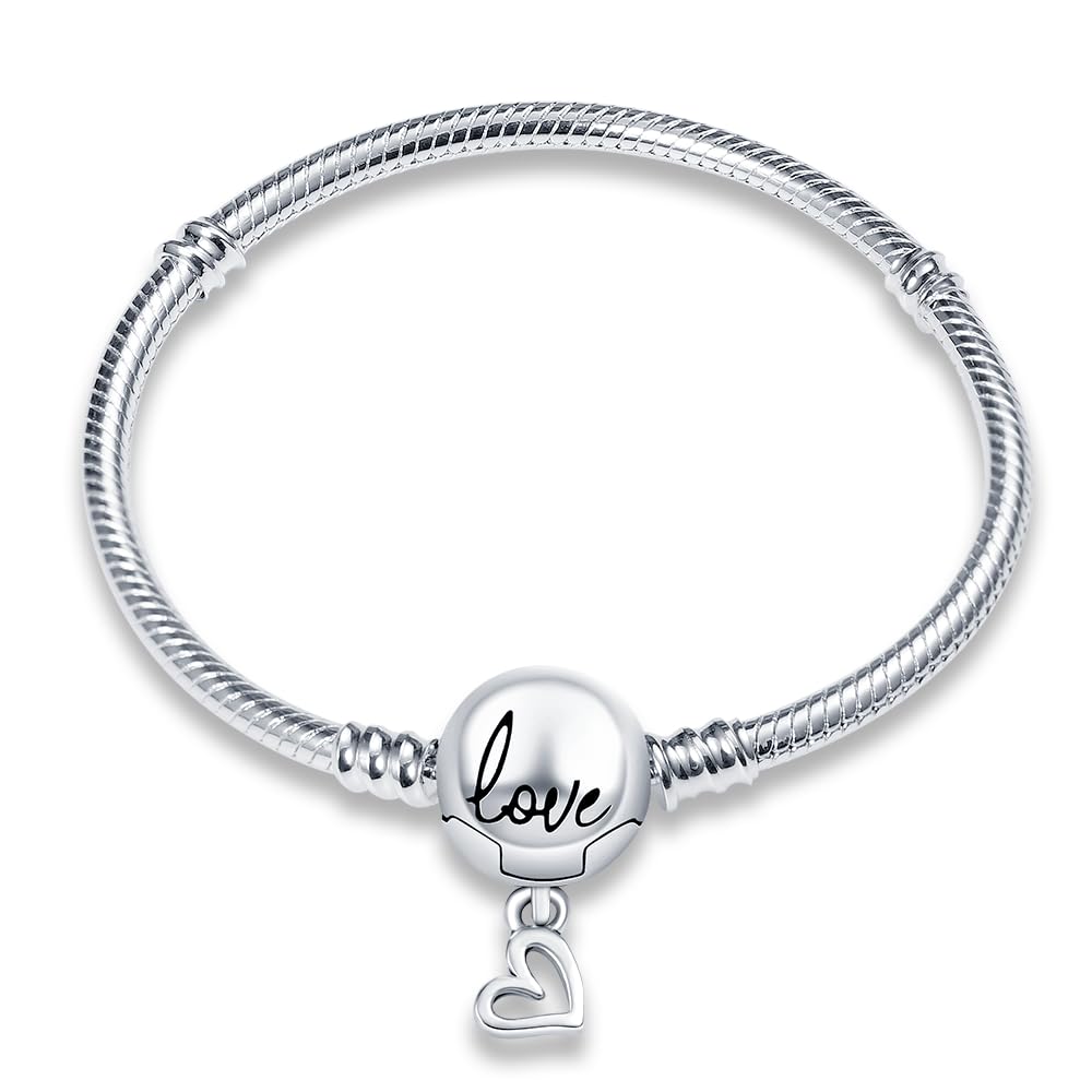 S925 brazaletes de plata de ley para Pandora brazaletes estilo Pandora para regalo de joyería de la mujer