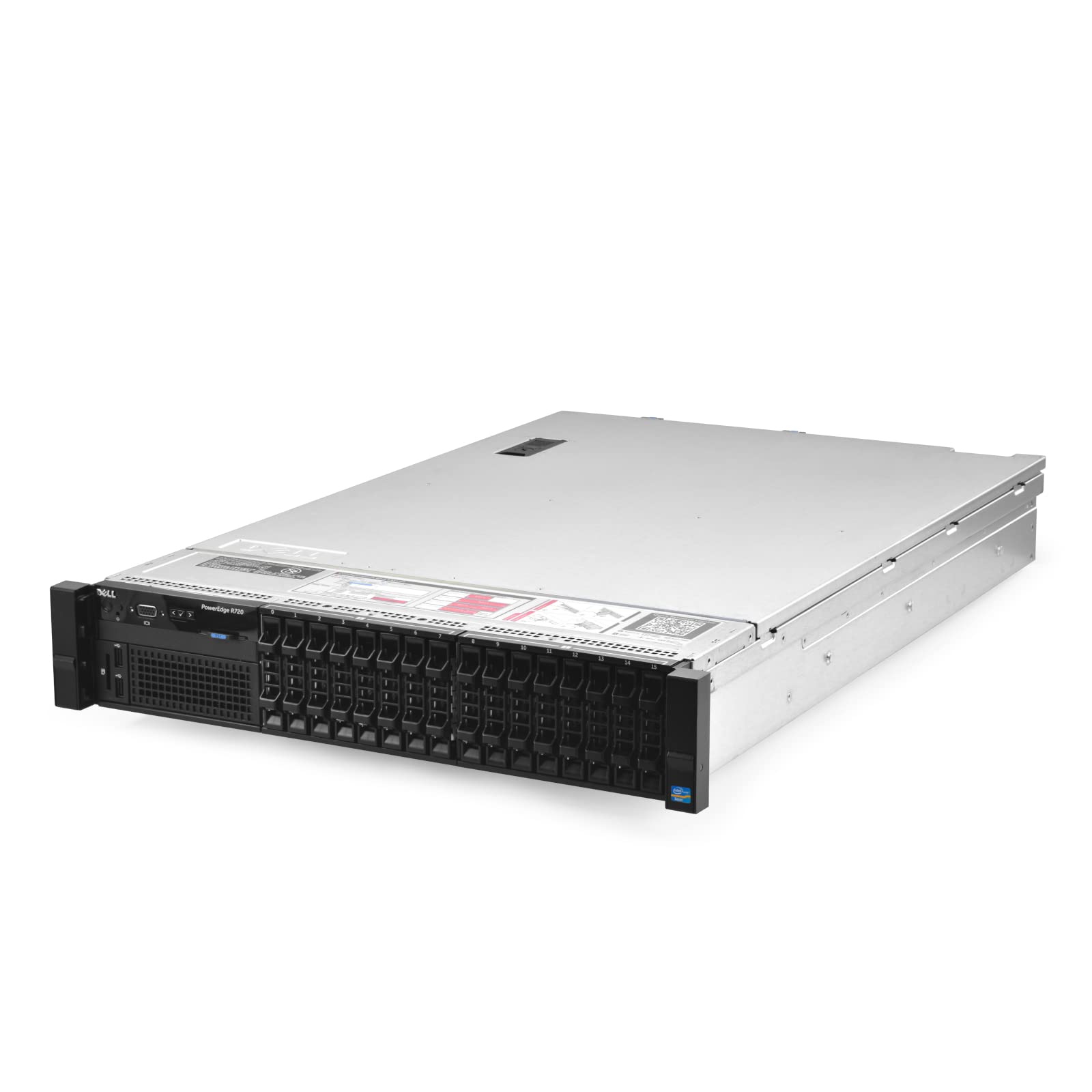 Dell PowerEdge R720 Server 2X E5-2640v2 2.00Ghz 16-Core 64GB H310 (Renewed)