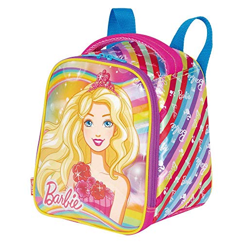 Kit Mochila De Rodinhas Barbie 19x G + Lancheira Térmica