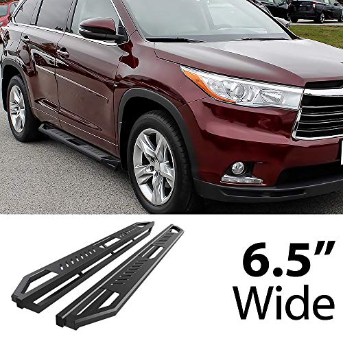 Estribos laterales para Toyota Highlander 2008-2013 aluminio miniatura 2