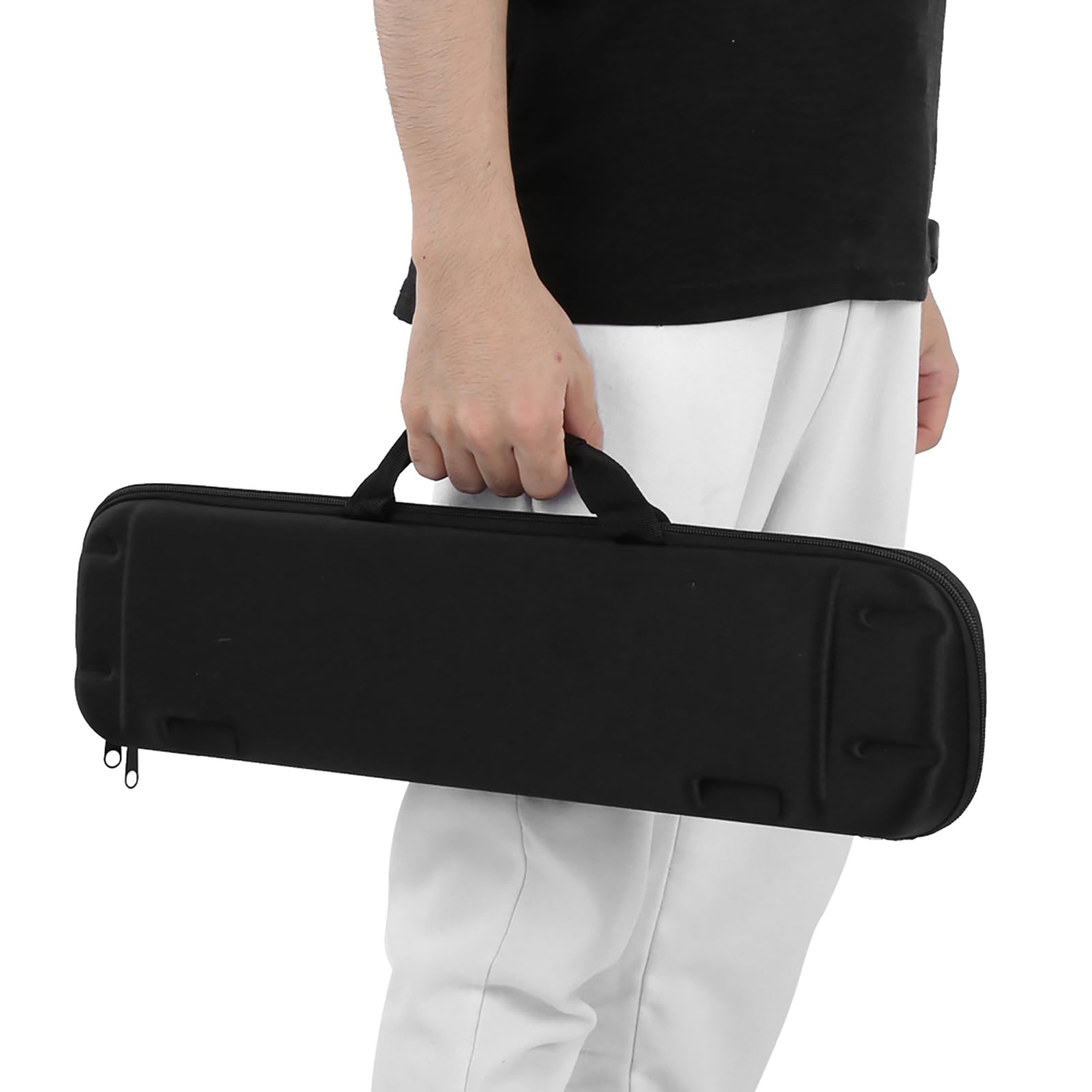 Melodica a 32 tasti strumento musicale a fiato, melodica blu per principianti con borsa di trasporto, design ergonomico per un gioco facile, corpo in resina con base in ottone e an (Rossa)