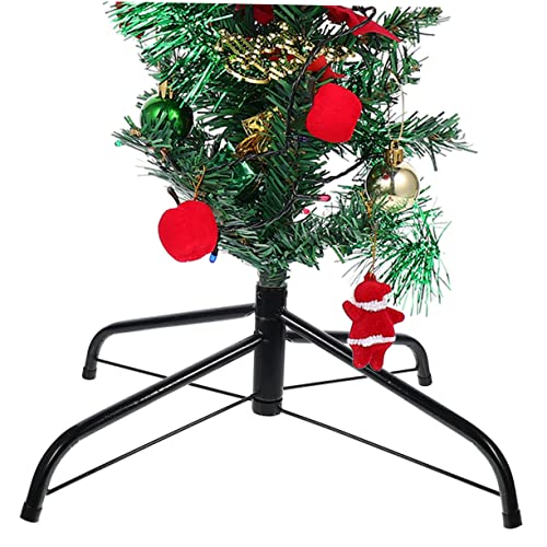 Base de árbol de Navidad metálica duradera Cabilock con soporte resistente para salones grandes 8