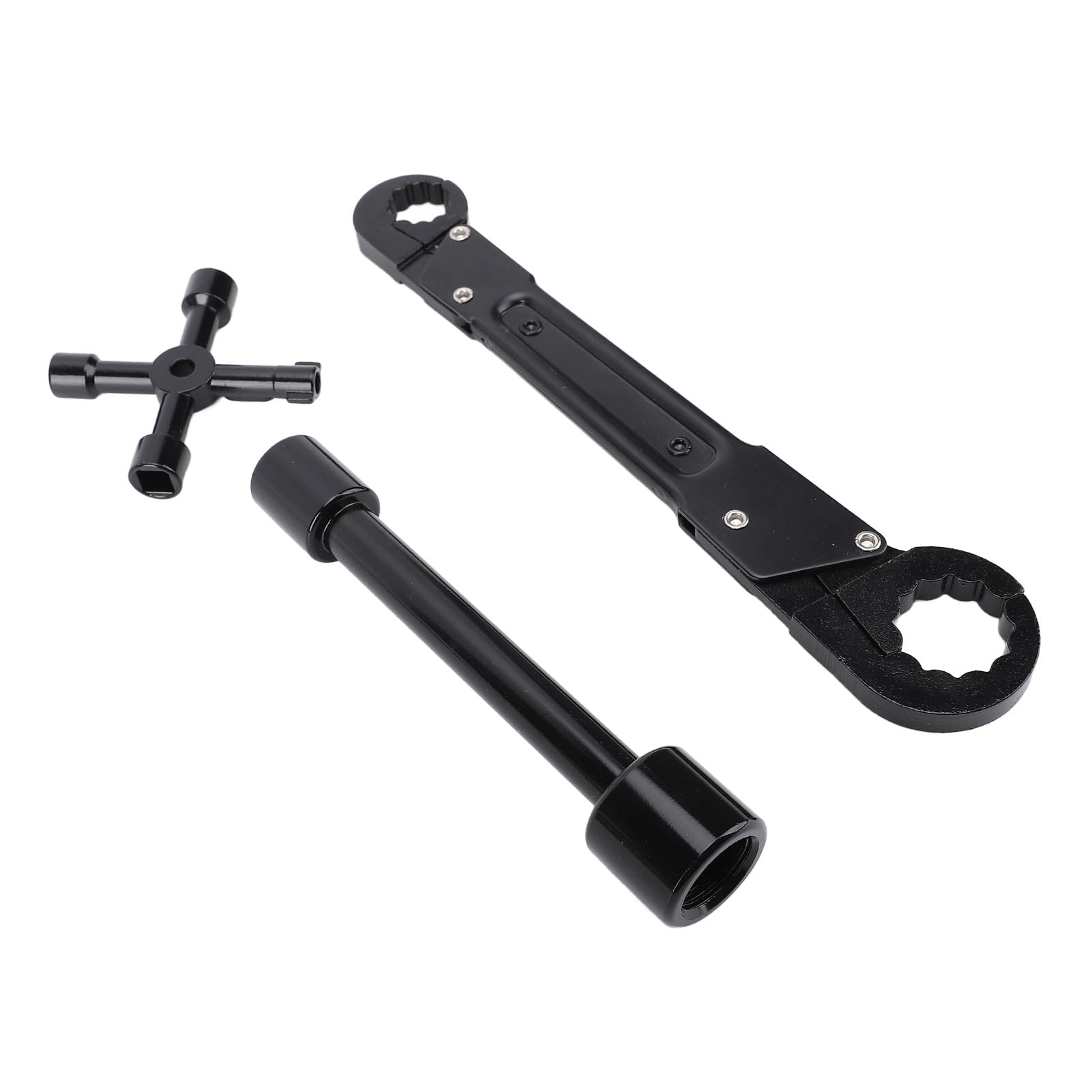 aqxreight Outils de Plomberie Clé d'arrêt d'angle en Acier Kit de clé 'angle sur de Plombier Professionnel Outils pour Projets de Canalisations S'adapte à Divers écrous 'alimentation avec