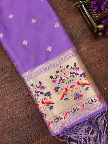 Image of DEVANGI Women's Banarasi Silk Unstitched Salwar Suit Dress Material With Dupatta