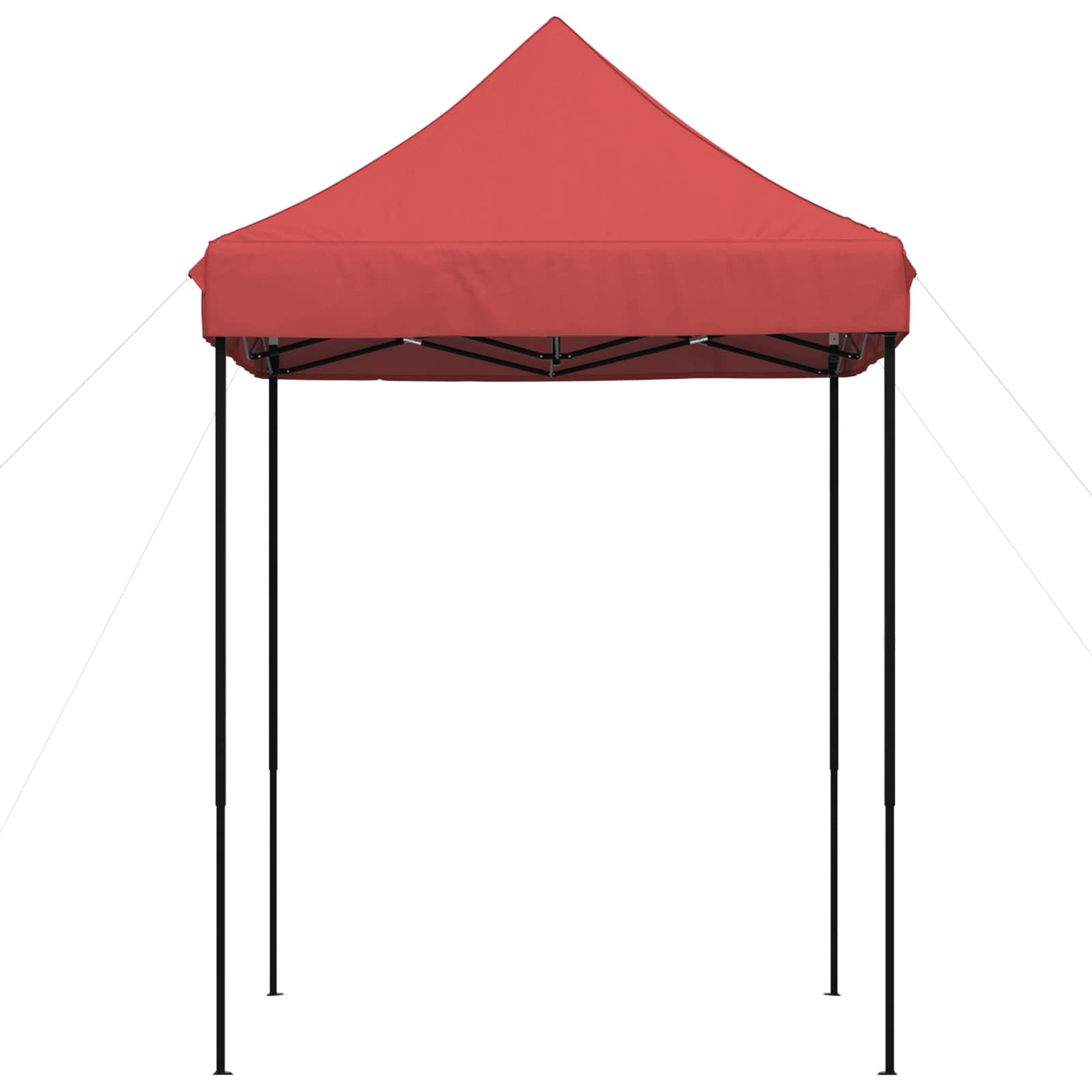 Tente de fête 200 x 200 x 315 cm Rouge bordeaux Oxford 600D avec barres en