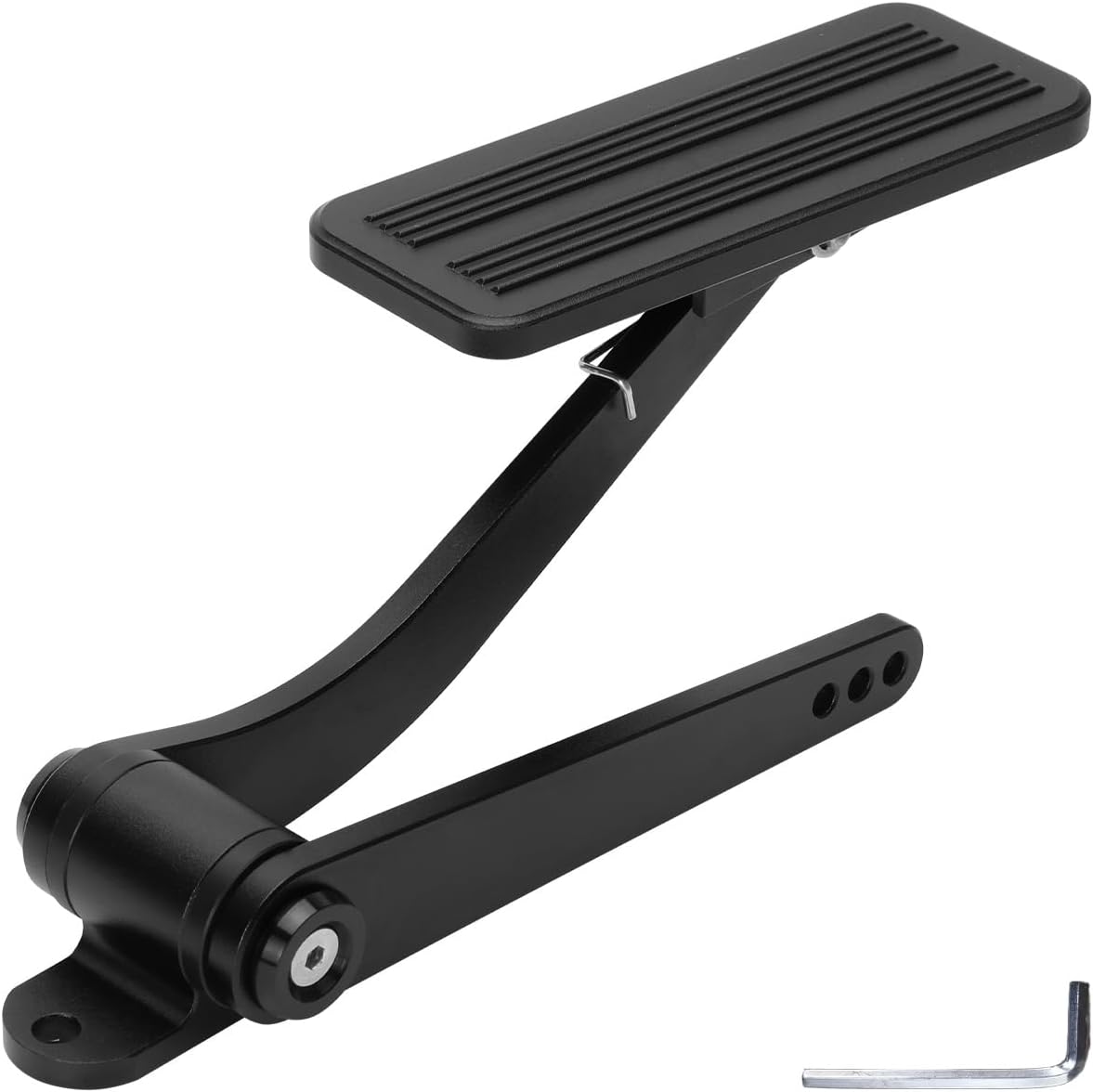 Gas Pedal, Throttle Pedal, Accelerator Pedal Compatible with Chevy, Ford, Mopar Street Rod, Rat Rod(with Included Wrench)