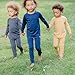 Woolino Merino Wool Base Layer for Kids - Super Soft Kids Leggings - All Natural Base Layer Bottoms - (2-3 Years) - Deep Blue