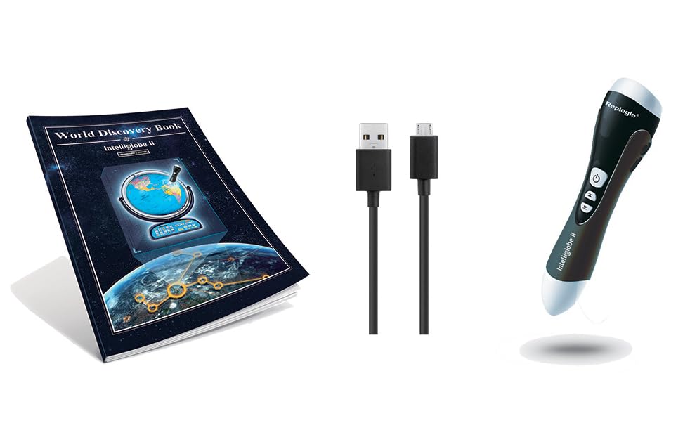 Intelliglobe II Pen, Book and USB Cord Kit