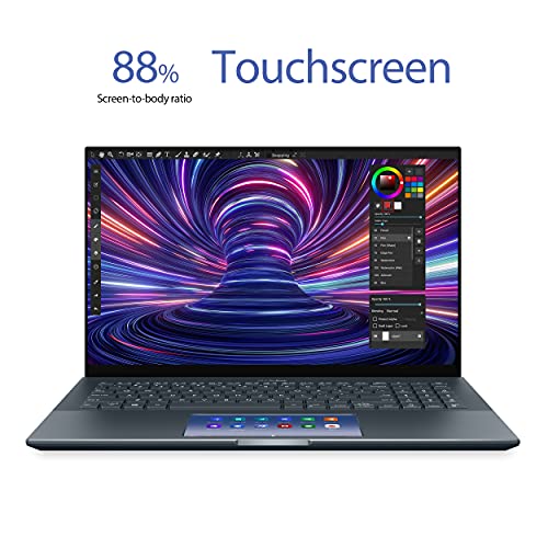 ASUS-ZenBook-15-Ultra-Slim-Laptop-15FHD-Touch-Display-Intel-Core-i7-10750H-GeForce-GTX-1650-Ti-16GB-RAM-1TB-SSD-Innovative-ScreenPad-20-Thunderbolt-3-Windows-10-Pro-Pine-Grey-UX535LI-XH77T