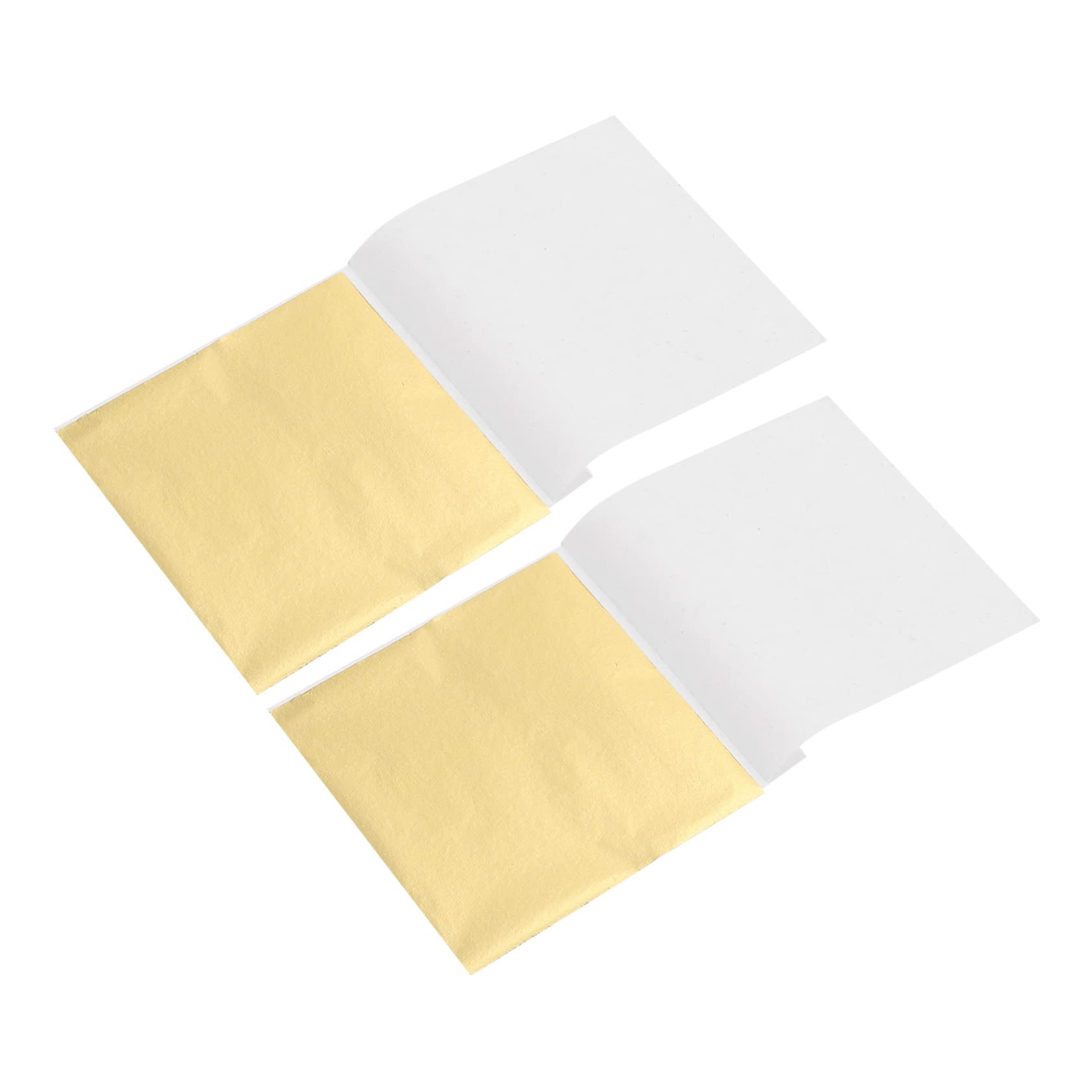 HOMSFOU 3 Sätze Goldfolie Blätter Für Bastelarbeiten Imitation Blattgold Für Kunsthandwerk DIY Projekte Vergoldung Basteldekoration Für Anwendungen 200 Blatt*3