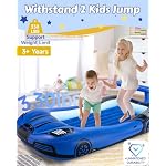 CHERIMOR Inflatable Toddler Travel Bed with 4 Safety Bumpers & Auto Pump - Image 6