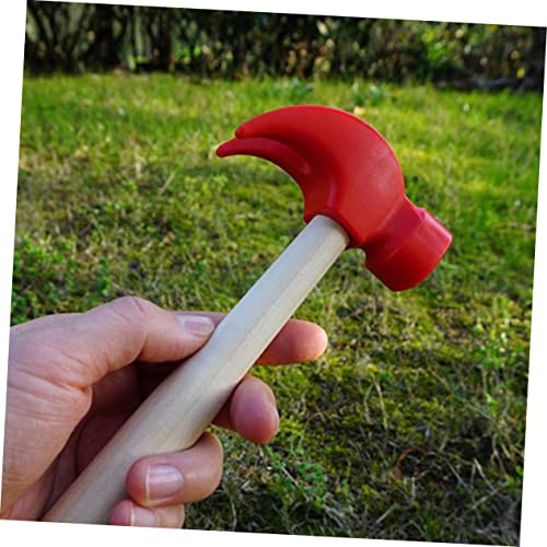 BESTonZON 12 Peças pequeno martelo de madeira presentes de natal brinquedo meninas brinquedo para me