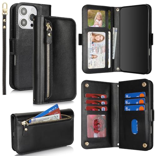 Étui coque portefeuille iPhone 16 Pro Max pour ne plus perdre vos cartes bancaires