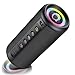 Portable Bluetooth Speaker with Loud Stereo Sound, Bluetooth 5.4 Speaker Wireless with 4 RGB Lights, TWS Pairing, 3 EQ Modes, Built-in Mic, IP7 Waterproof Outdoor Speaker for Party Travel Home Gifts